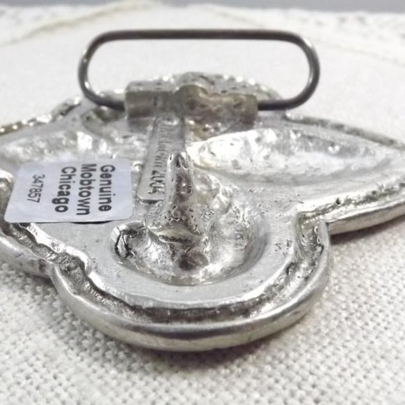 Genuine Fleur de Lis Belt Buckle NOS - Picture 9 of 9